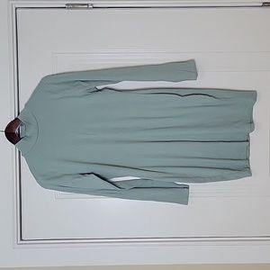 Women's mock turtle neck pencil dress